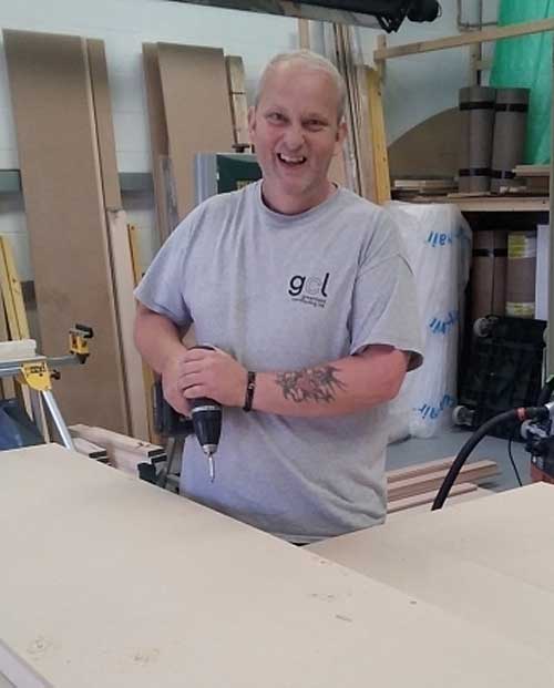 carpenter Jon Gillmore, gosport